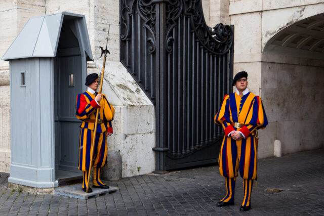 Schweizer Garde, Vatikanstadt