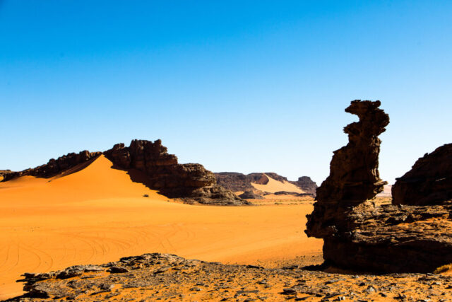 Tassili Tadrart nahe der lybischen Grenze, Sahara, Algerien